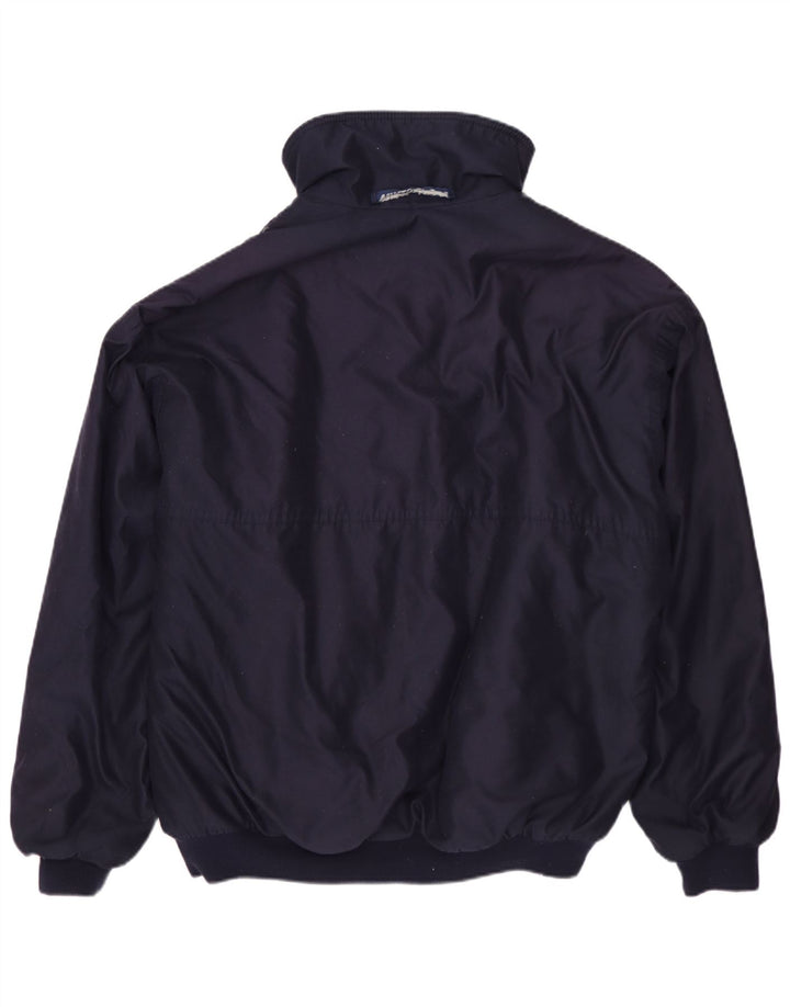 MUSTO Muška Polartec bomber jakna UK 40 veliki tamnoplavi poliester
