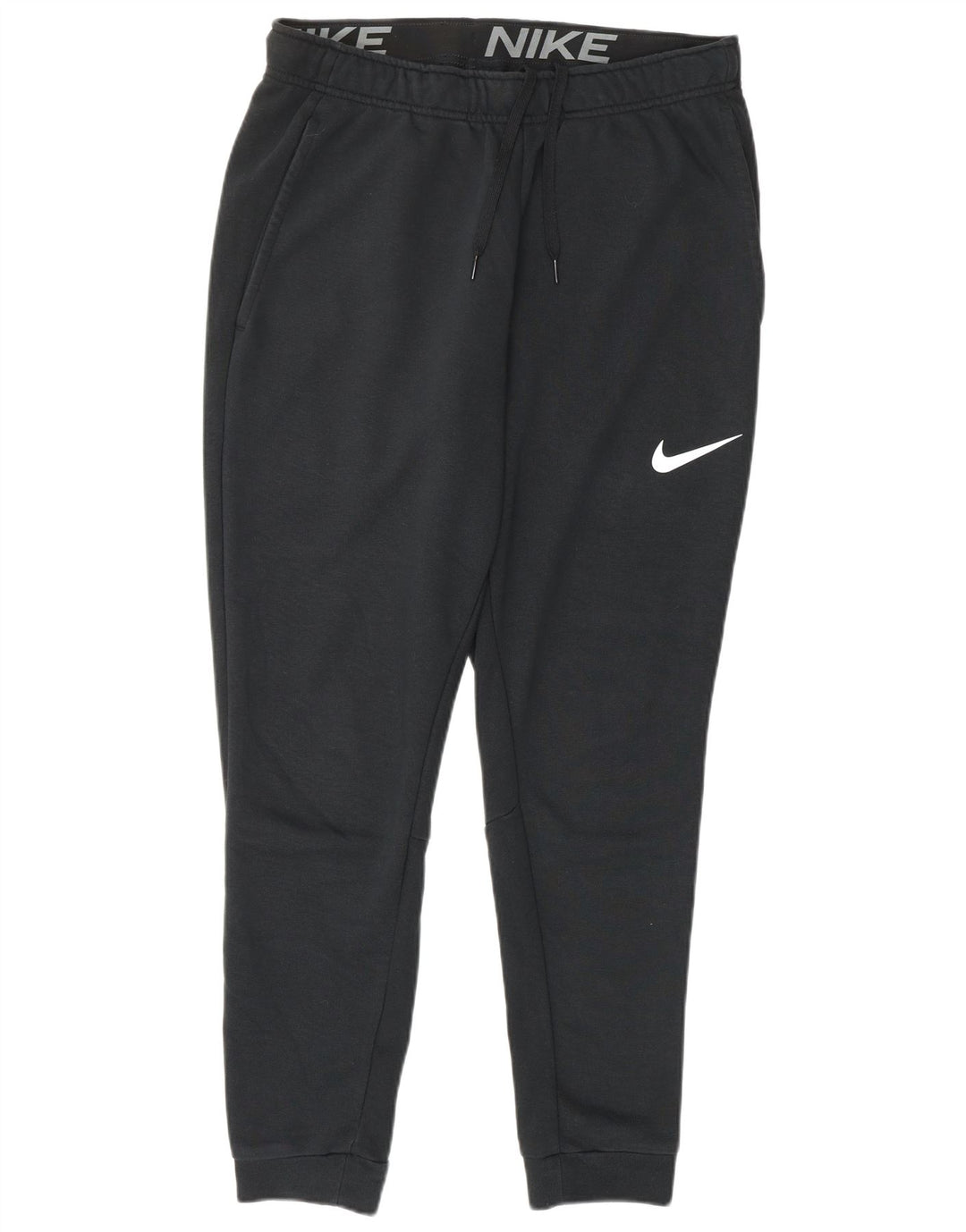 NIKE Mens Dri Fit Standard Fit Trenirke Hlače Joggers srednje crne