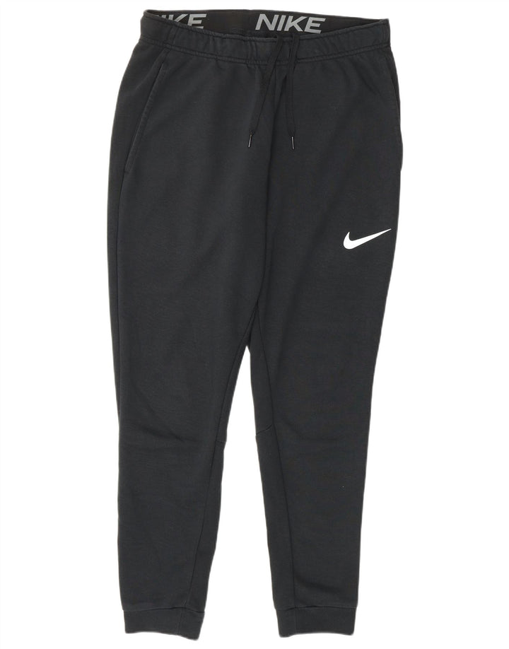 NIKE Mens Dri Fit Standard Fit Trenirke Hlače Joggers srednje crne