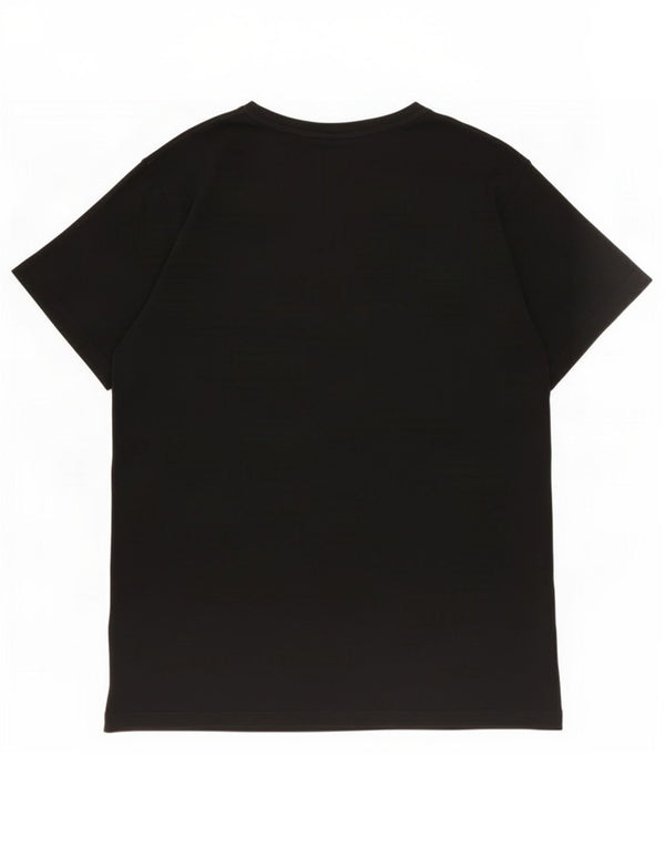 Pierre Cardin Mens T-Shirt Top XL Navy Blue Cotton