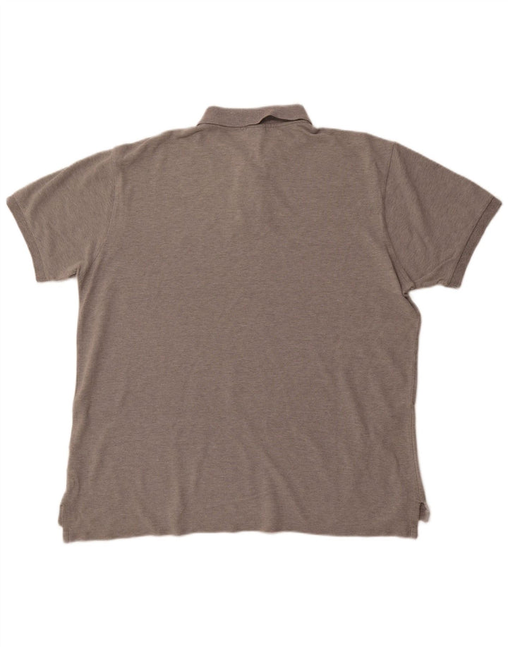 POLO RALPH LAUREN Muška uska polo majica 2XL sivi pamuk