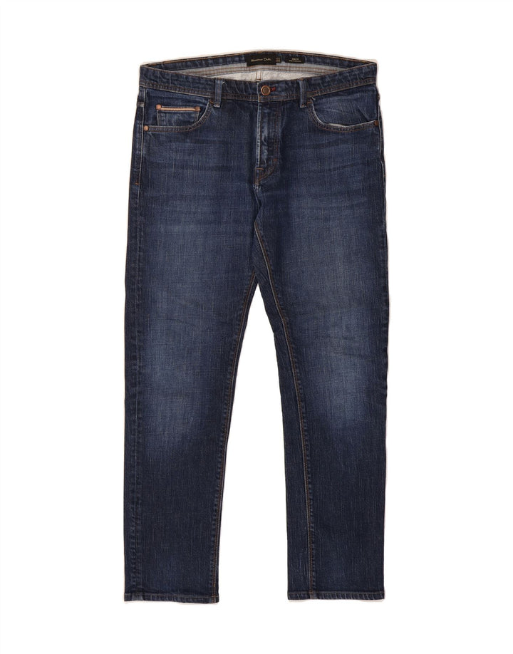 MASSIMO DUTTI Mens Slim Jeans EU 42 Large W32 L32 Blue Vintage Massimo Dutti and Second-Hand Massimo Dutti from Messina Hembry 