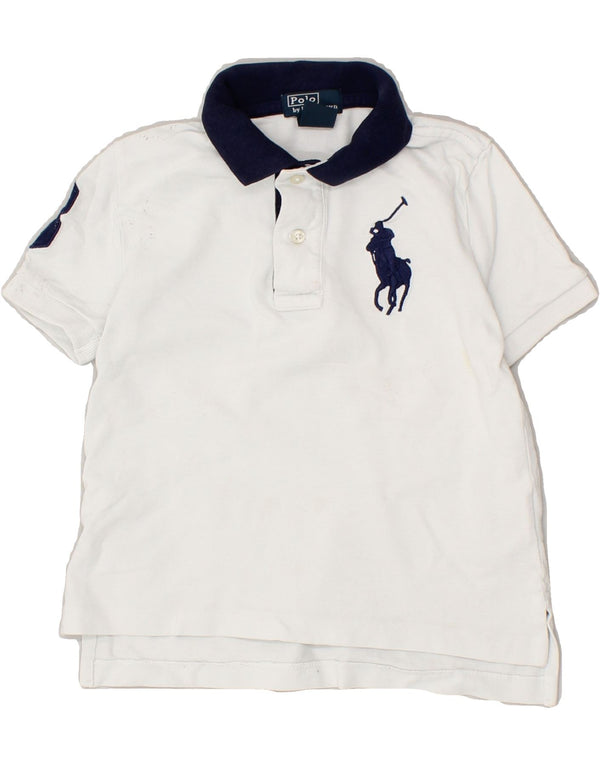 POLO RALPH LAUREN Polo majica za dječake, 2-3 godine, bijeli pamuk