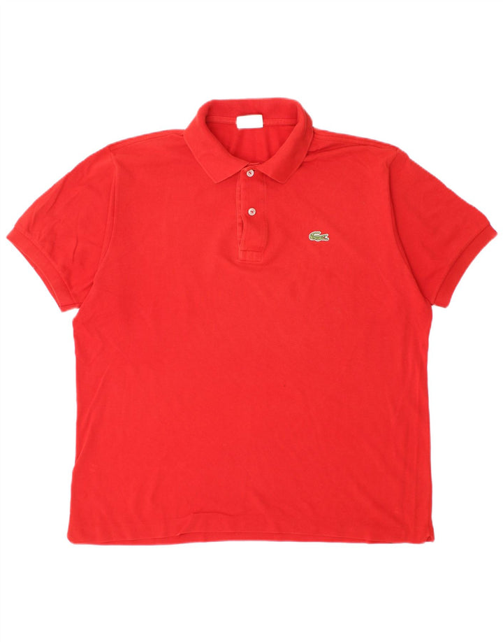 Lacoste muška polo majica veličine 5, veliki crveni pamuk