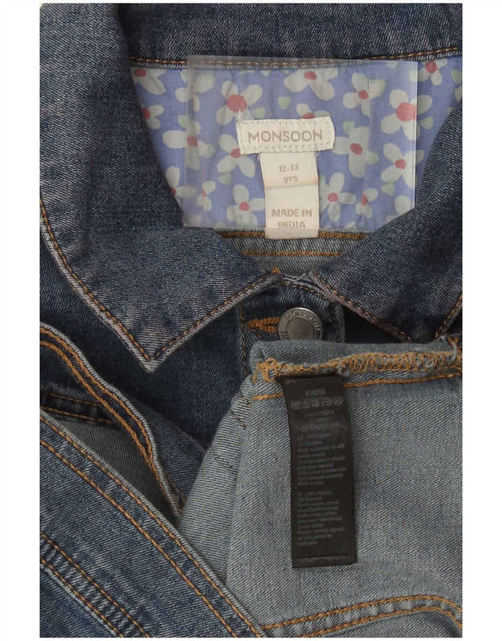 Monsoon Girls Traper jakna 12-13 godina plavi pamuk