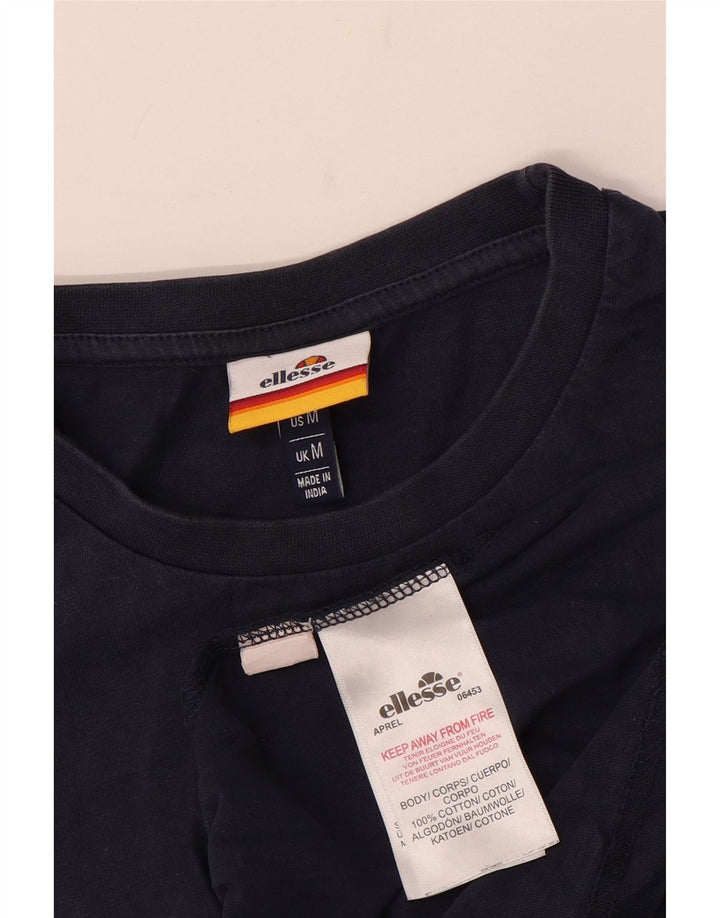 Ellesse Muška majica kratkih rukava s grafičkim motivima srednje tamnoplavi pamuk