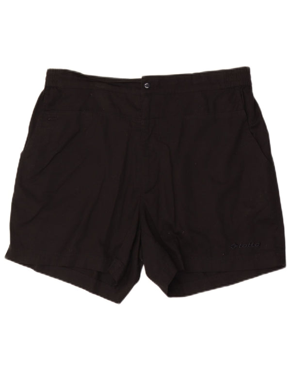 Lotto muške chino kratke hlače UK 42/44 XL W34 crni pamuk