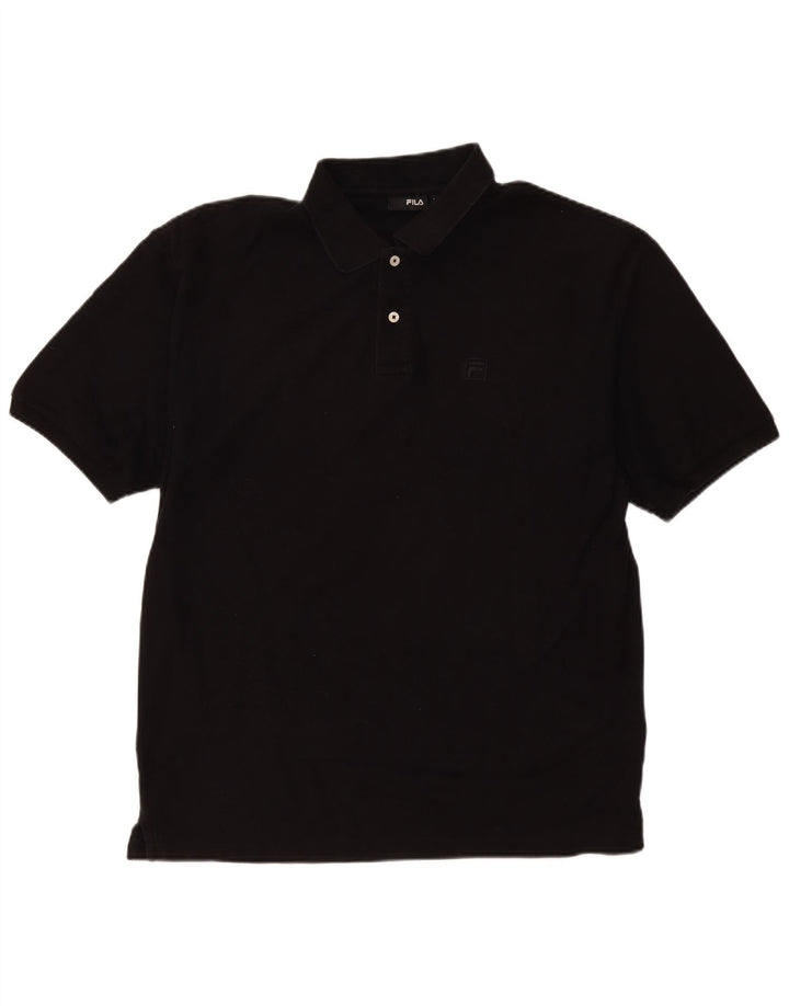 Fila muška polo majica XL crni pamuk