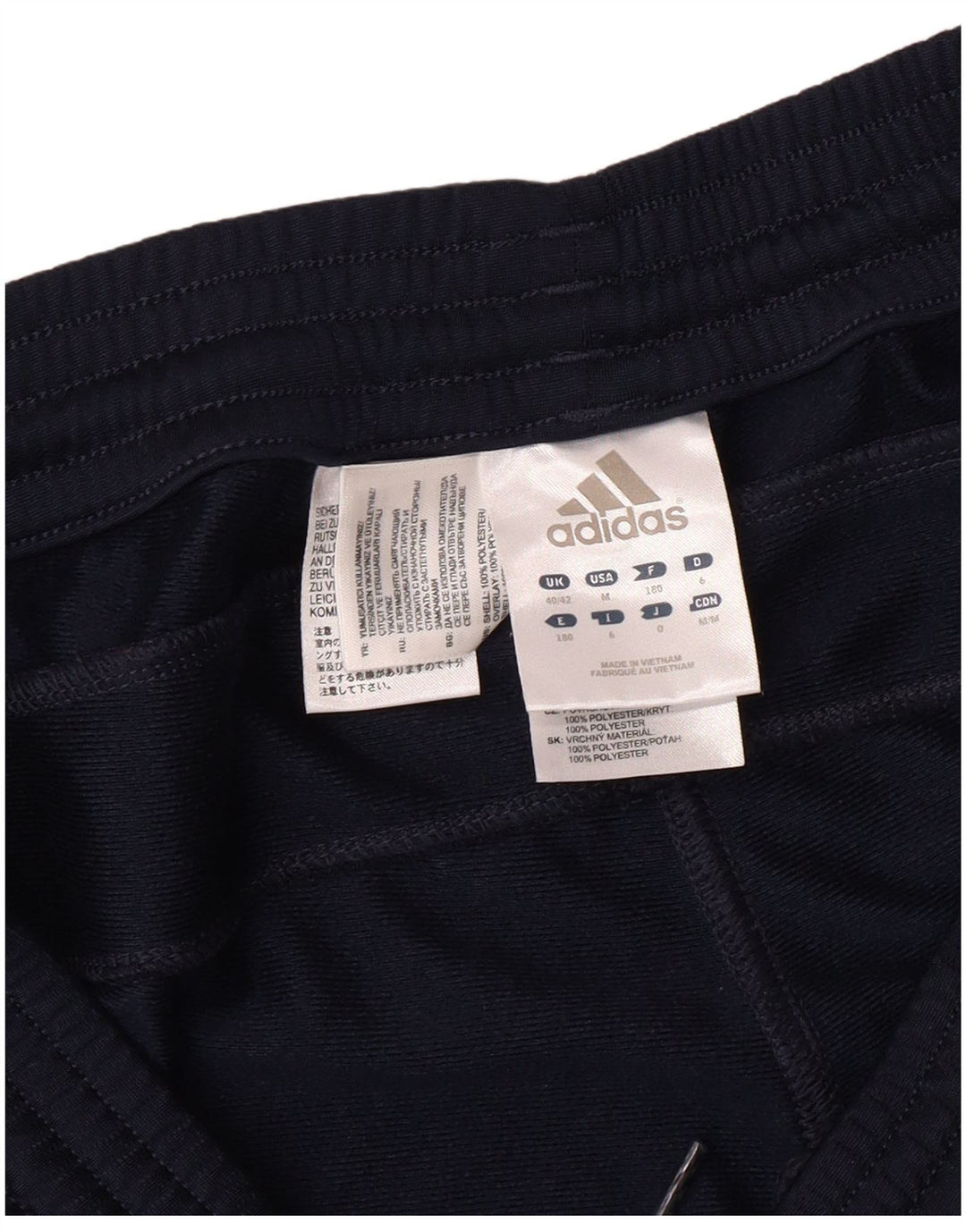 ADIDAS muške trenirke Hlače Joggers UK 40/42 Medium tamnoplavi poliester