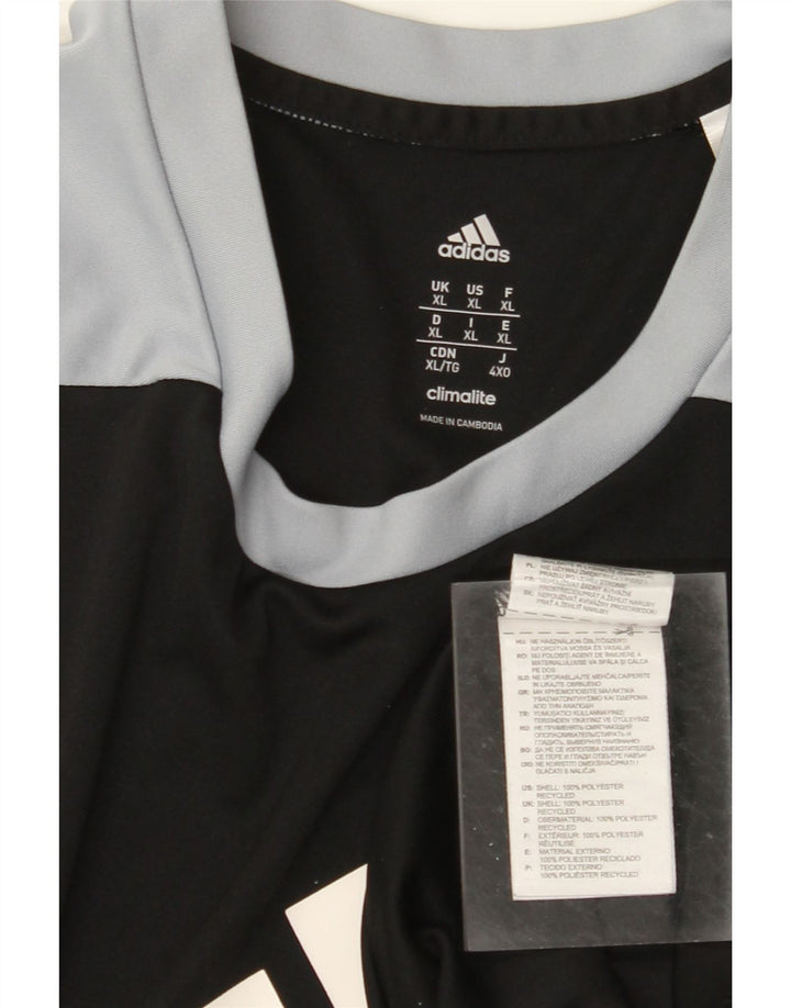 ADIDAS muška majica kratkih rukava Climalite Graphic XL crna poliesterska boja