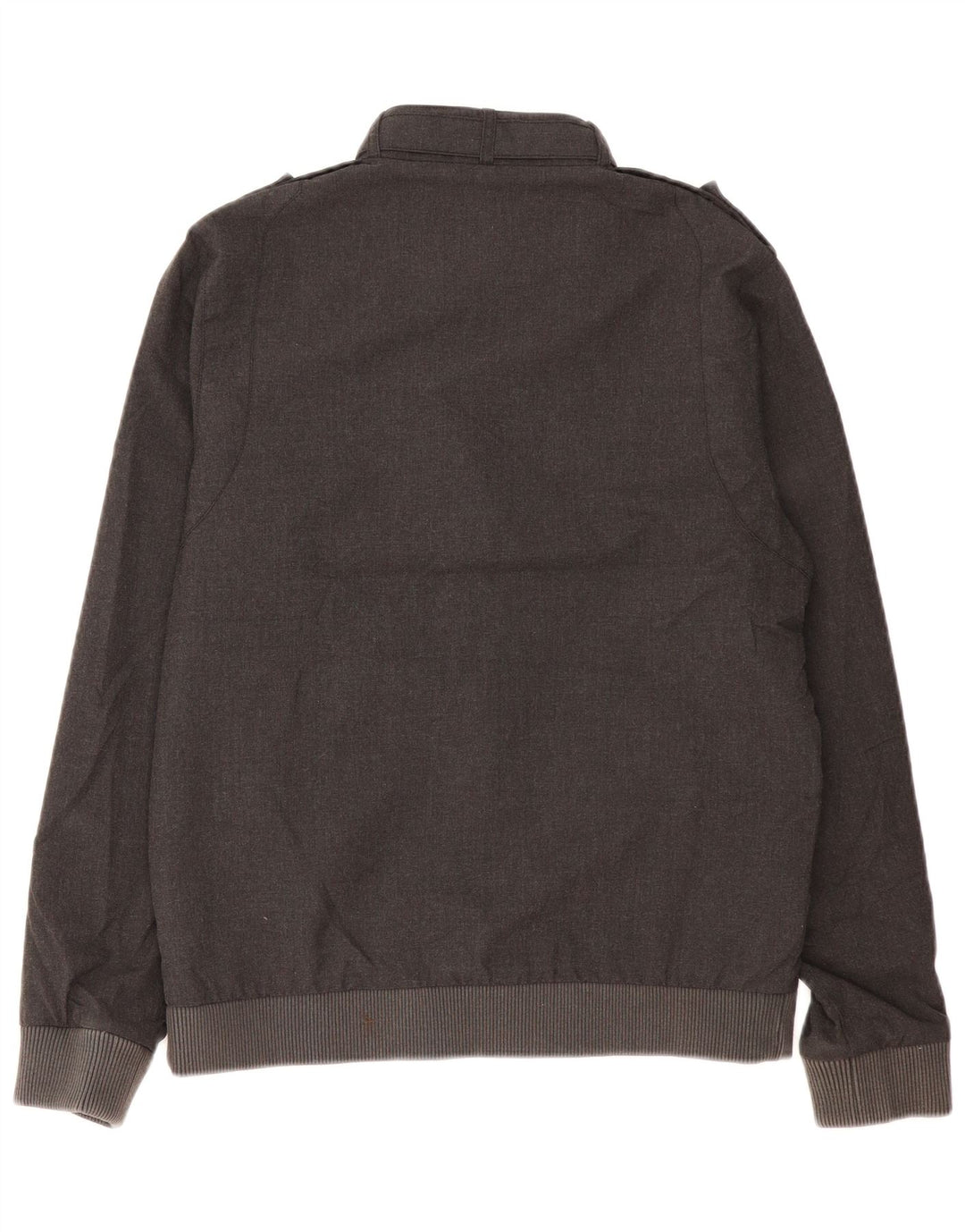 QUIKSILVER muška vojna bomber jakna UK 36 mali sivi poliester