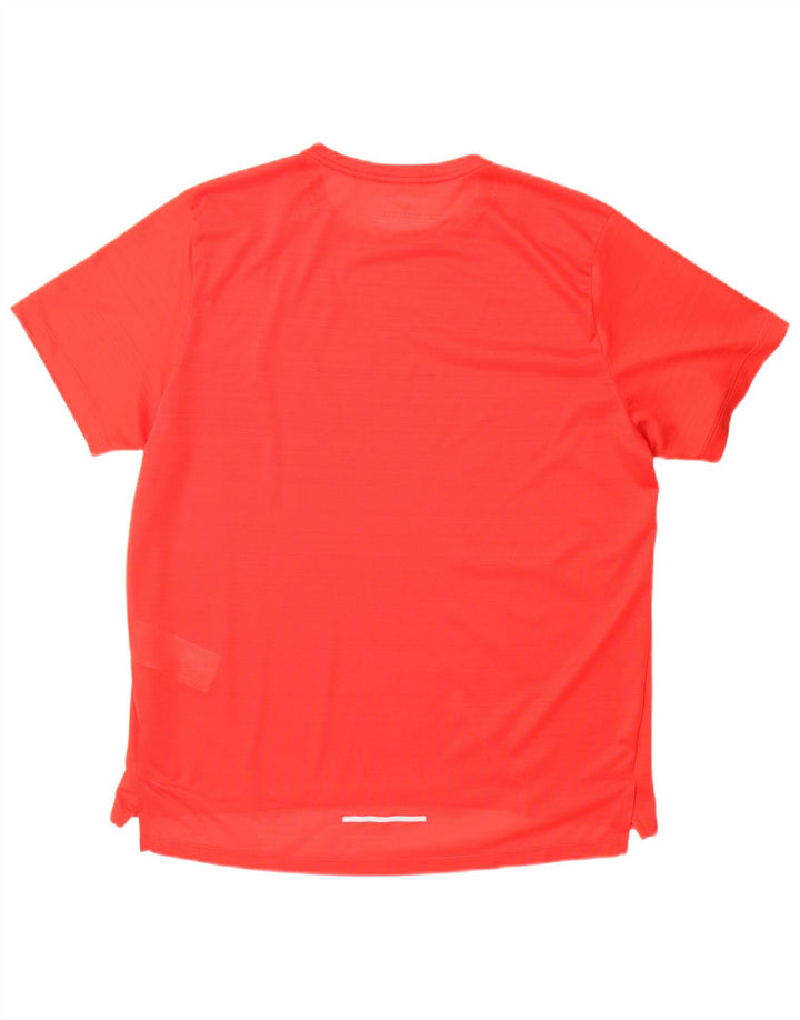 Nike Dri Fit majica kratkih rukava velika crvena poliester