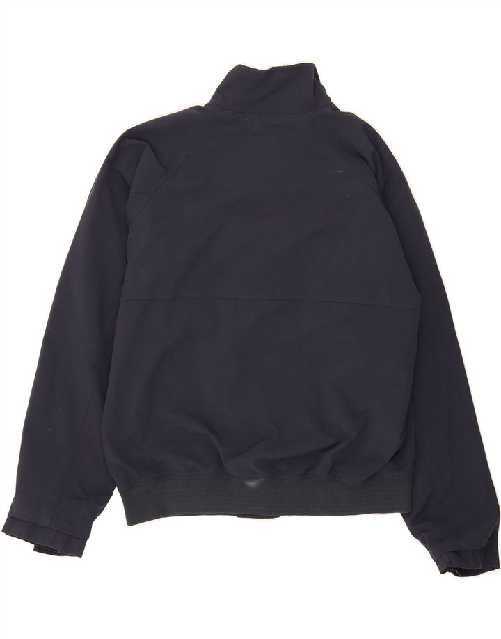 WOOLRICH Mens Windbreaker Jacket UK 42 XL Navy Blue Vintage Woolrich and Second-Hand Woolrich from Messina Hembry 