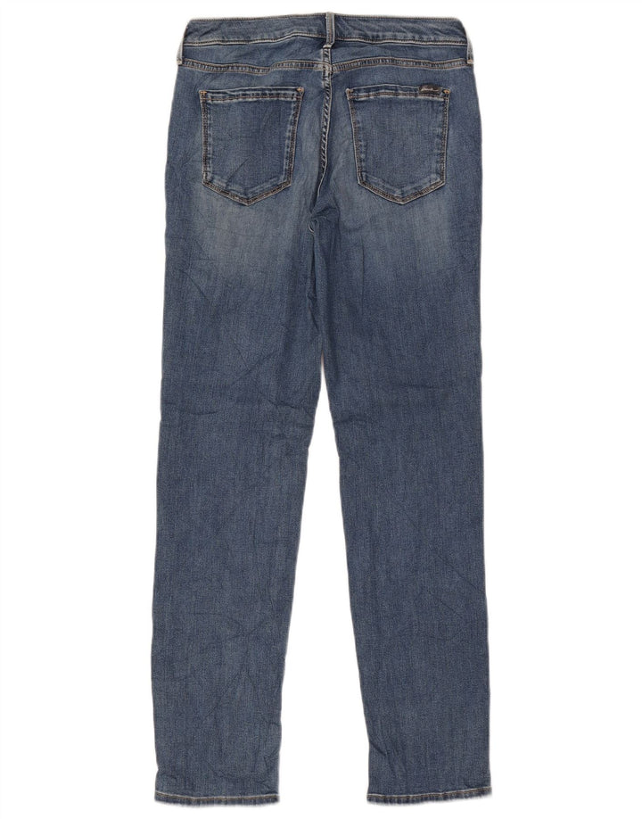 EDDIE BAUER Ženske ravne traperice s blagim zaobljenjima US 6 srednje W27 L30 plave