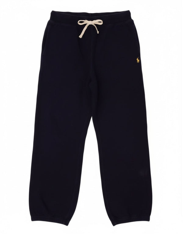 Polo Ralph Lauren Boys Tracksuit Trousers Joggers 14-15 Years Large Navy Bl