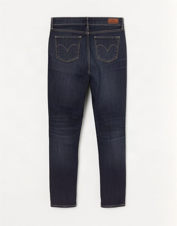 Levi's ženske uske traperice niskog struka W28 L32 plavi pamuk