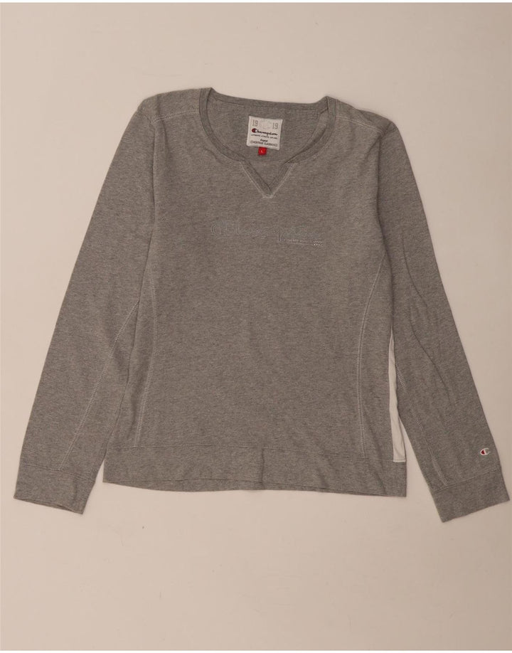 Champion ženska majica Heritage Classics Graphic dugih rukava UK 14 velika siva