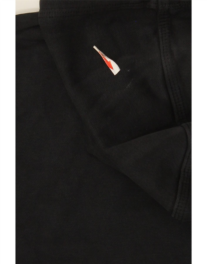 Nike muška majica s kapuljačom Srednje crni pamuk