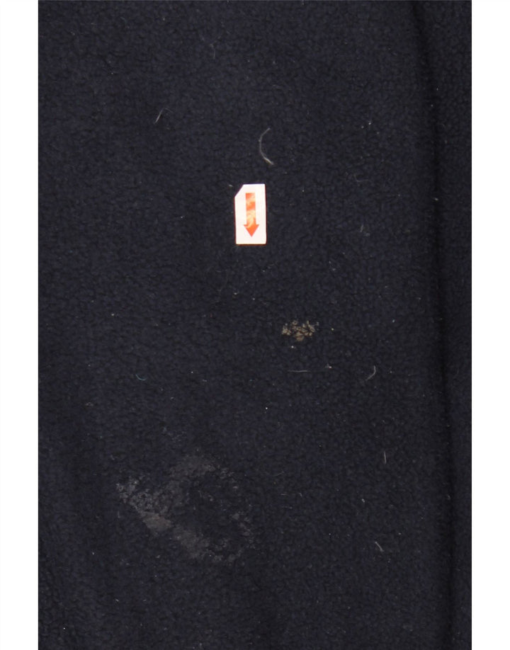 KAPPA muški džemper od flisa s patentnim izrezom Mali tamnoplavi poliester