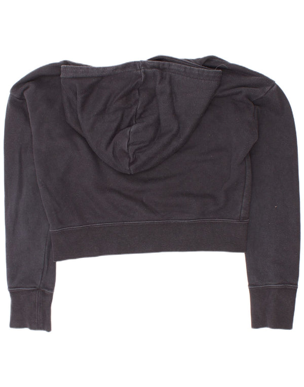 Nike Girls Crop Graphic Standard Fit majica s kapuljačom 10-11 godina srednje crna