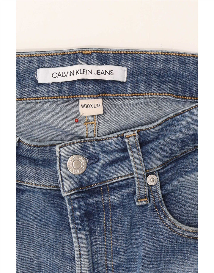 Calvin Klein Muške uske traperice W30 L32 Plave