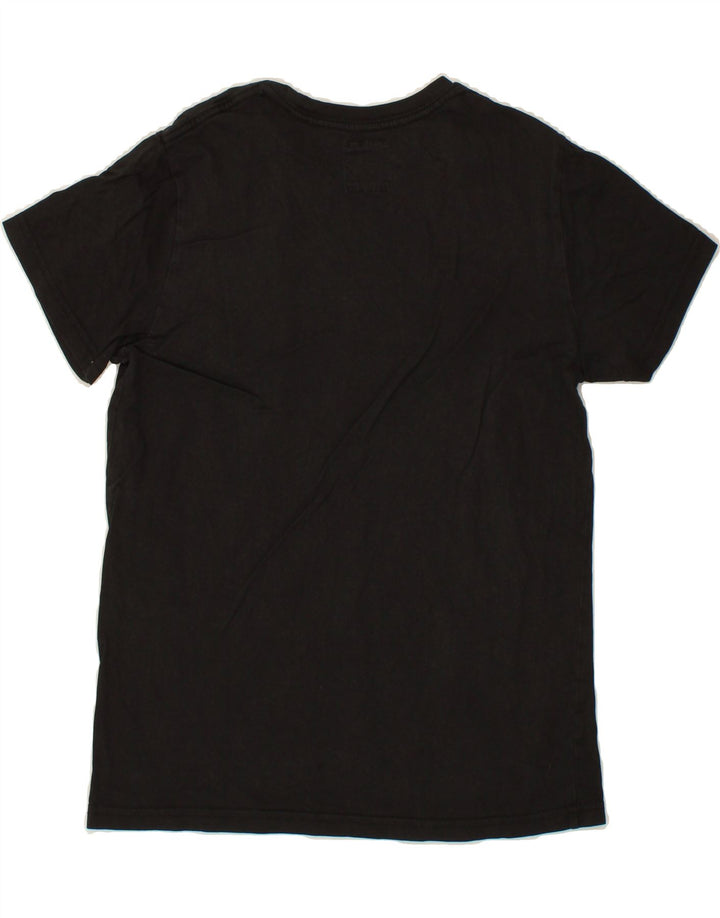 LEVI'S Boys Graphic T-Shirt Top 15-16 Years Black Vintage Levi's and Second-Hand Levi's from Messina Hembry 
