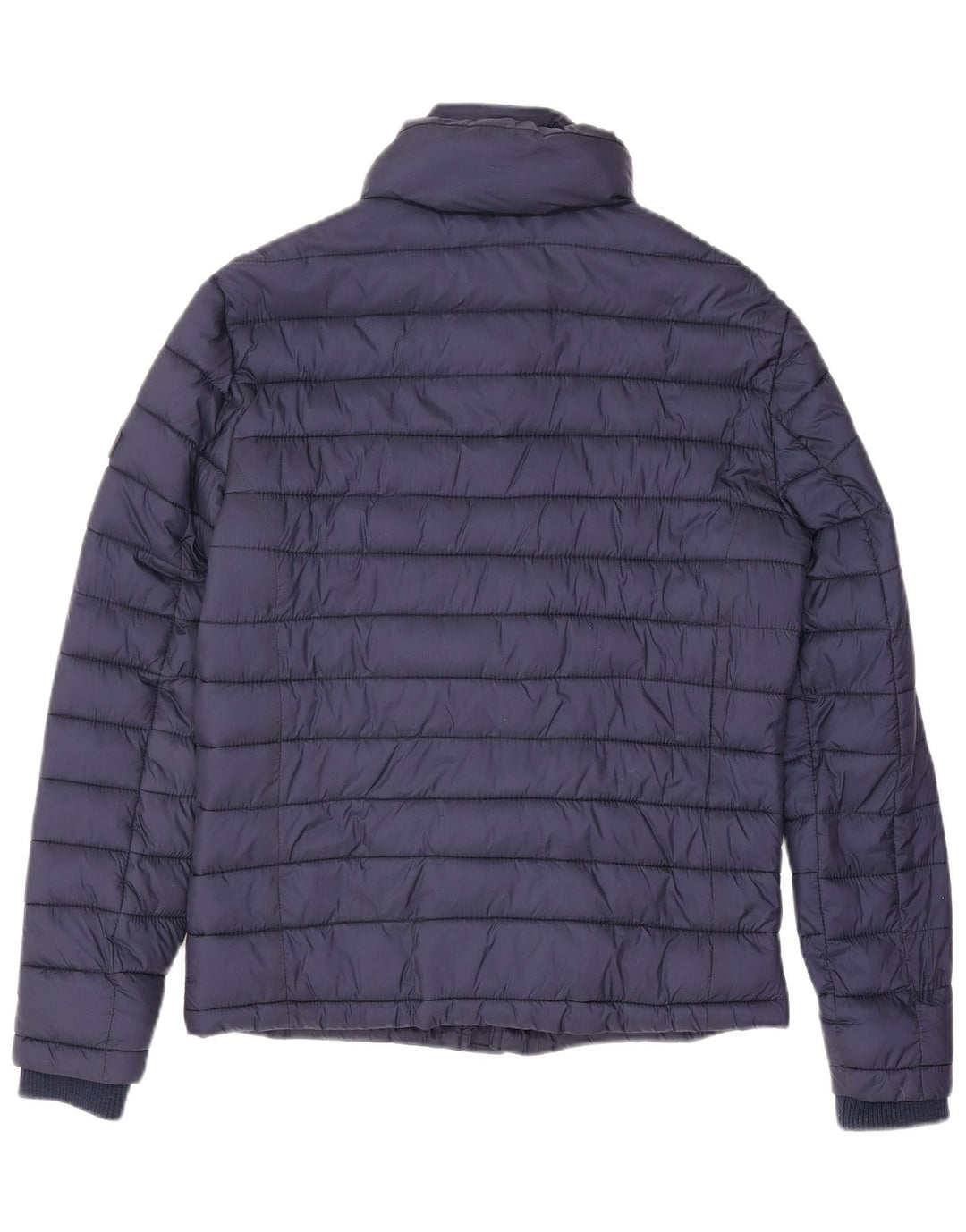 Superdry muška podstavljena jakna UK 36 Mala tamnoplava najlonska