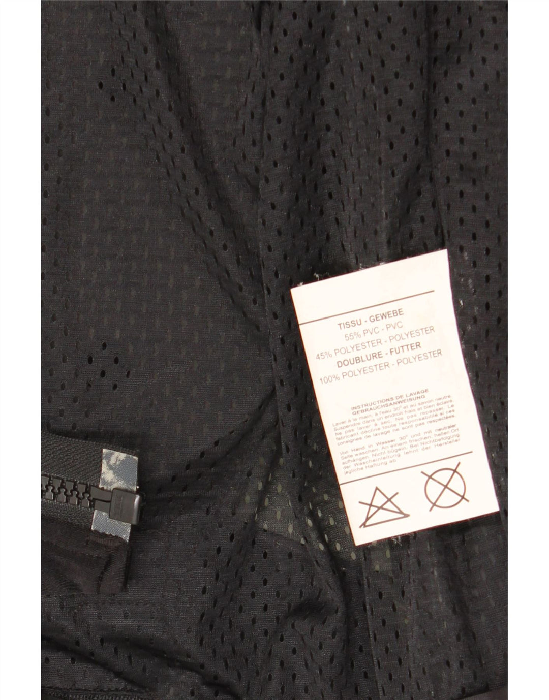 Spyke muška grafička bomber jakna UK 40 Large Black Colourblock Biker