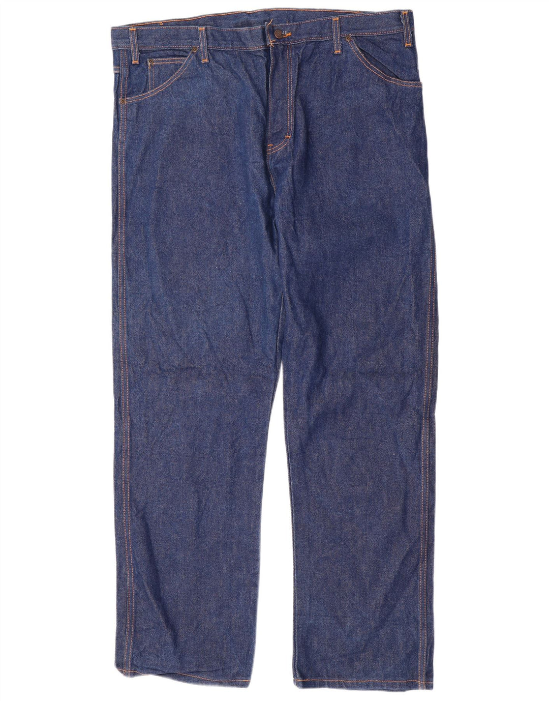 DICKIES Muške ravne traperice regularnog kroja W42 L34 plavi pamuk