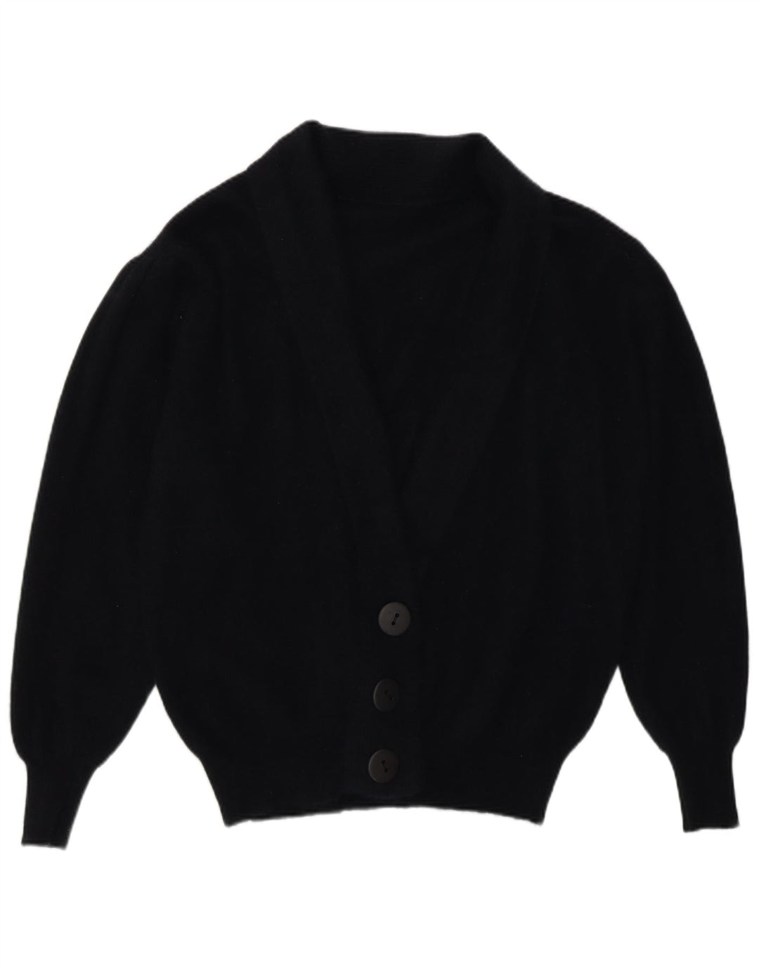 Vintage ženski kardigan džemper UK 16 Veliki tamnoplavi