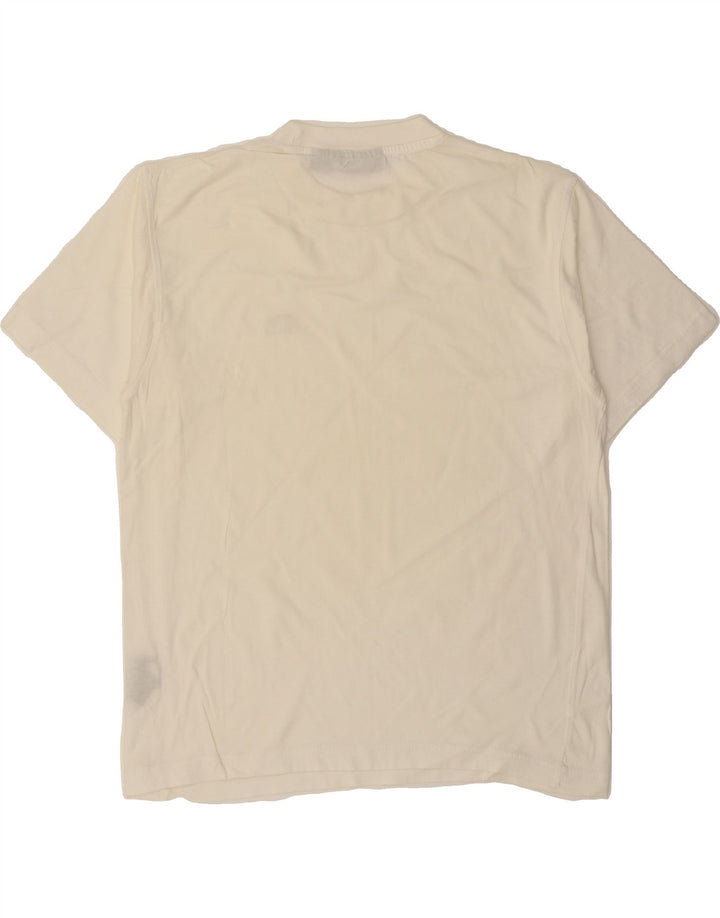 FILA Mens T-Shirt Top Medium White Cotton Vintage Fila and Second-Hand Fila from Messina Hembry 