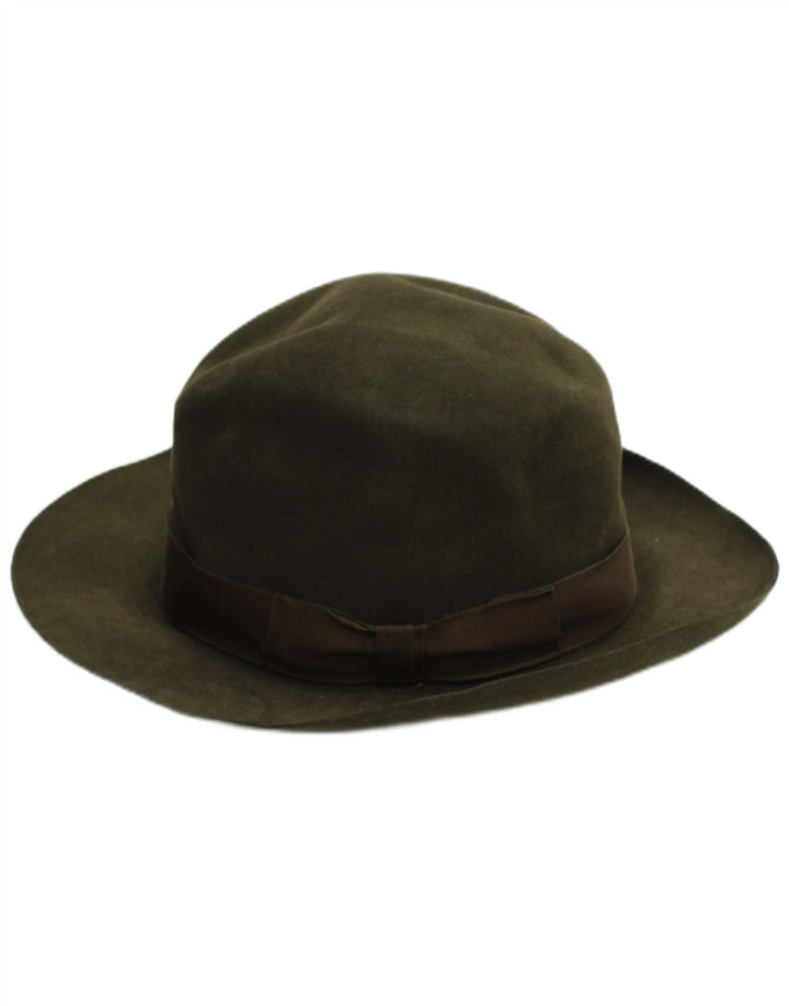 Cervo muški fedora šešir srednje boje kaki klasičan