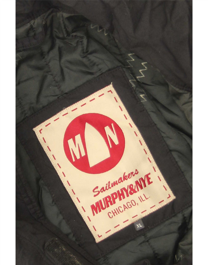 Murphy & Nye muška bomber jakna UK 42 XL crni poliamid