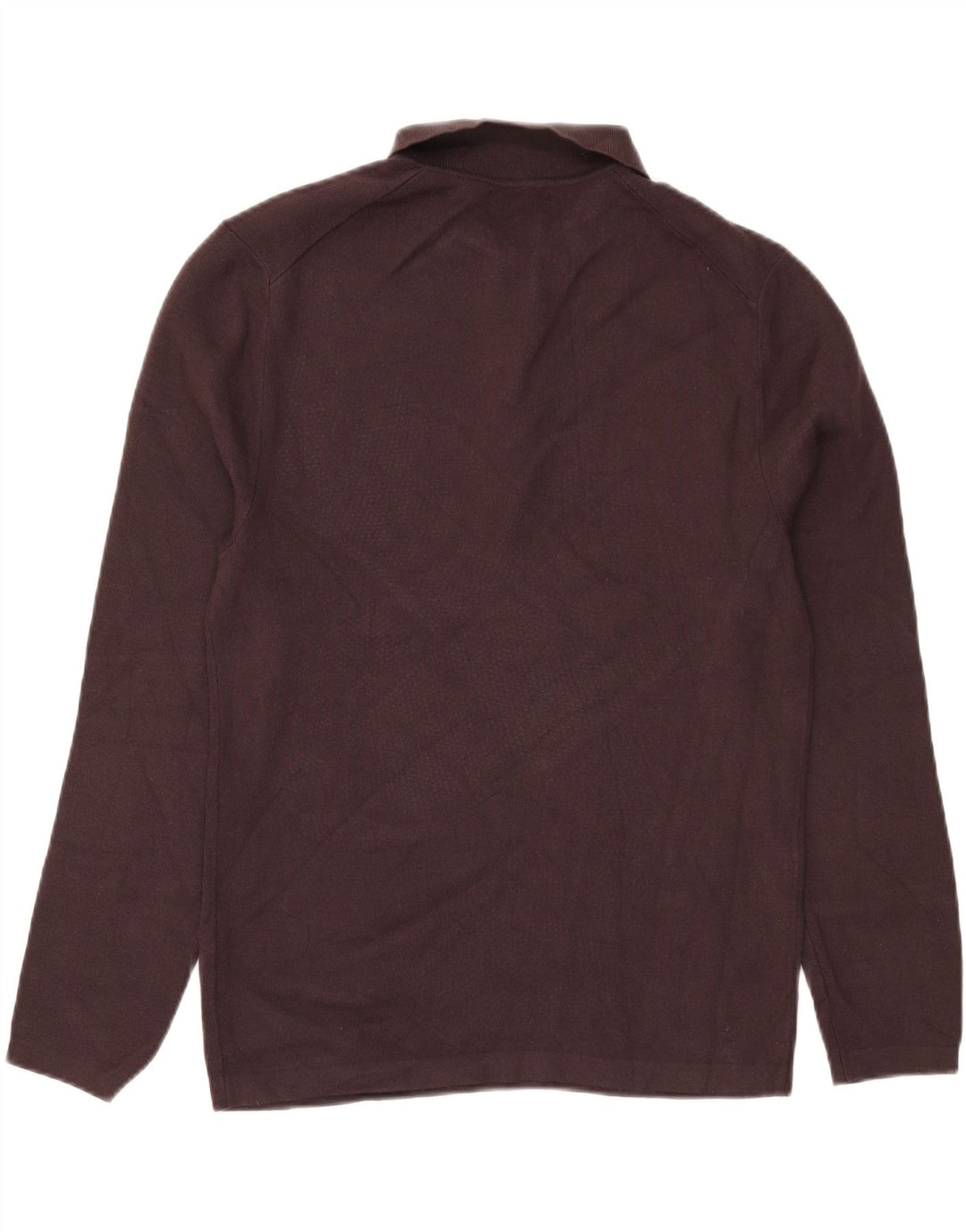 Zara muški pulover s polo ovratnikom, veliki smeđi