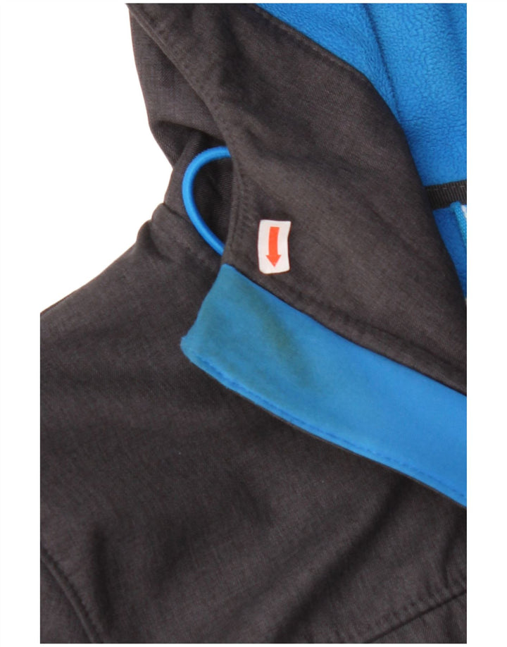 SUPERDRY muška grafička jakna s kapuljačom UK 42 XL sivi poliester