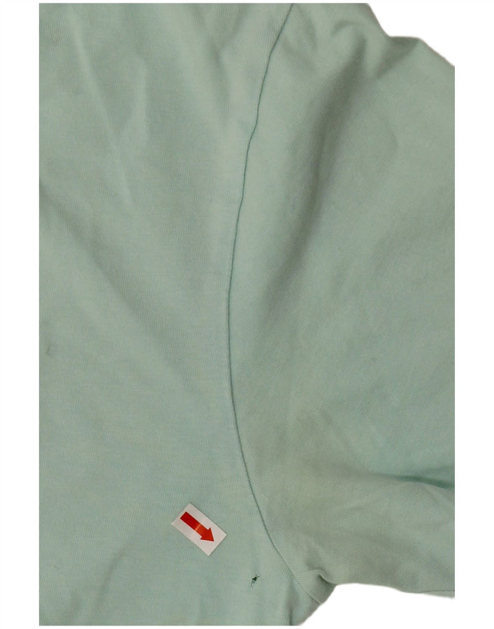 NEW BALANCE Ženska majica kratkih rukava s grafičkim motivima UK 14 Srednje zeleni pamuk