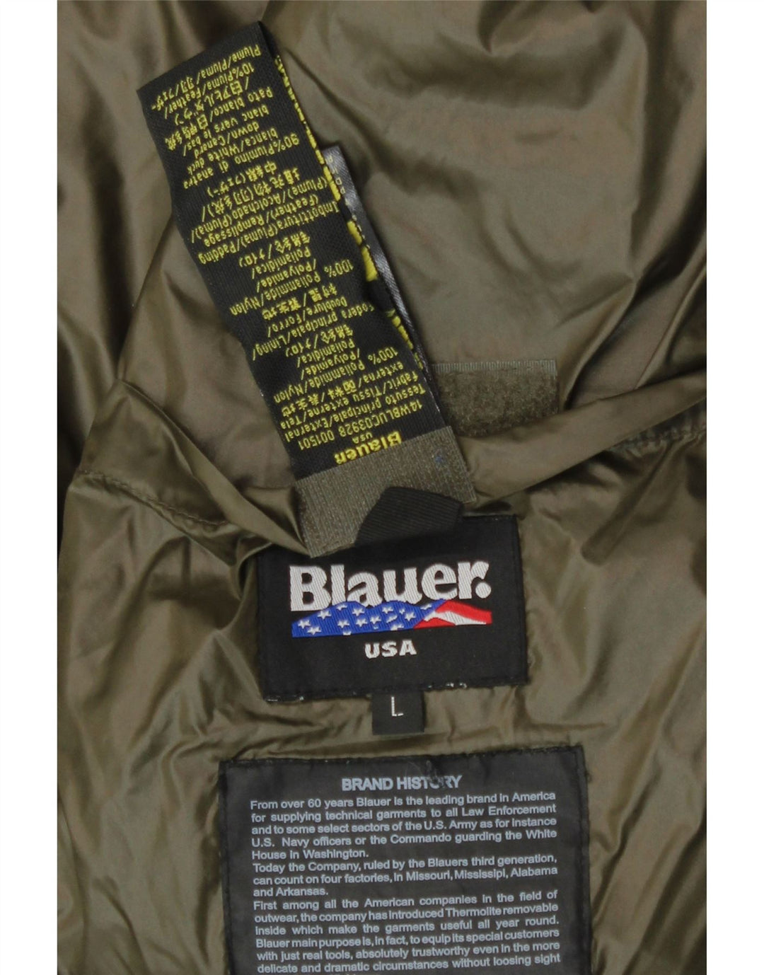 Blauer muška podstavljena jakna s kapuljačom UK 40 velika tamnoplava poliamidna