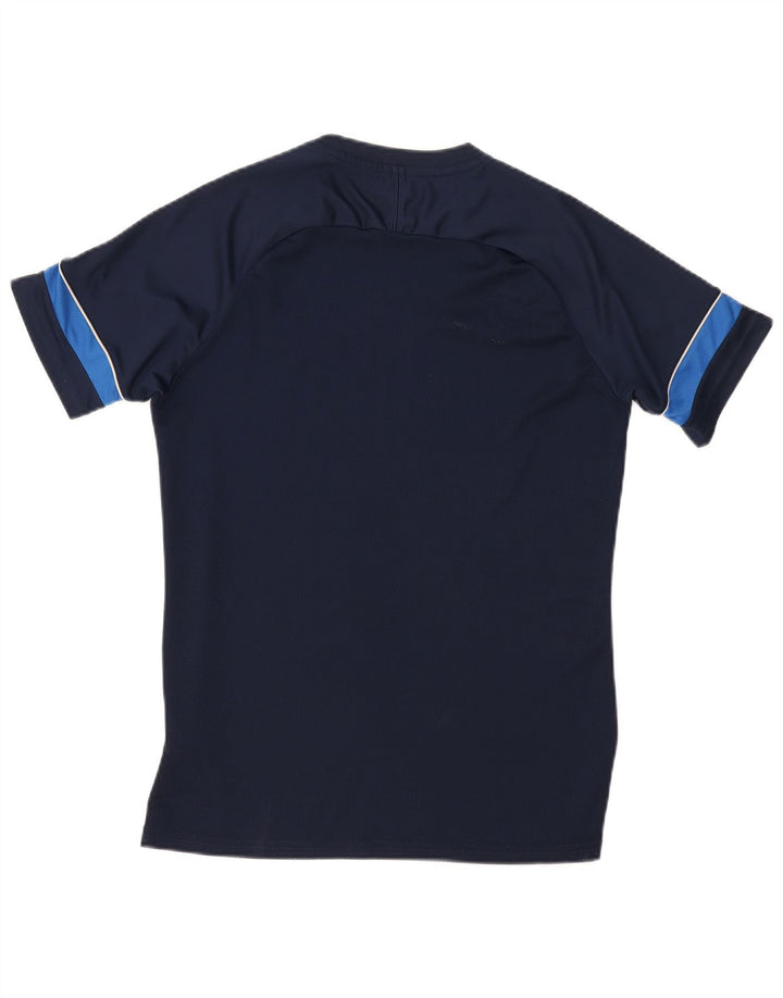 Nike Dri Fit T-Shirt Top srednje tamnoplave poliesterske boje