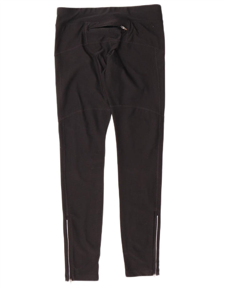 NIKE ženske tajice UK 10 male crne poliesterske