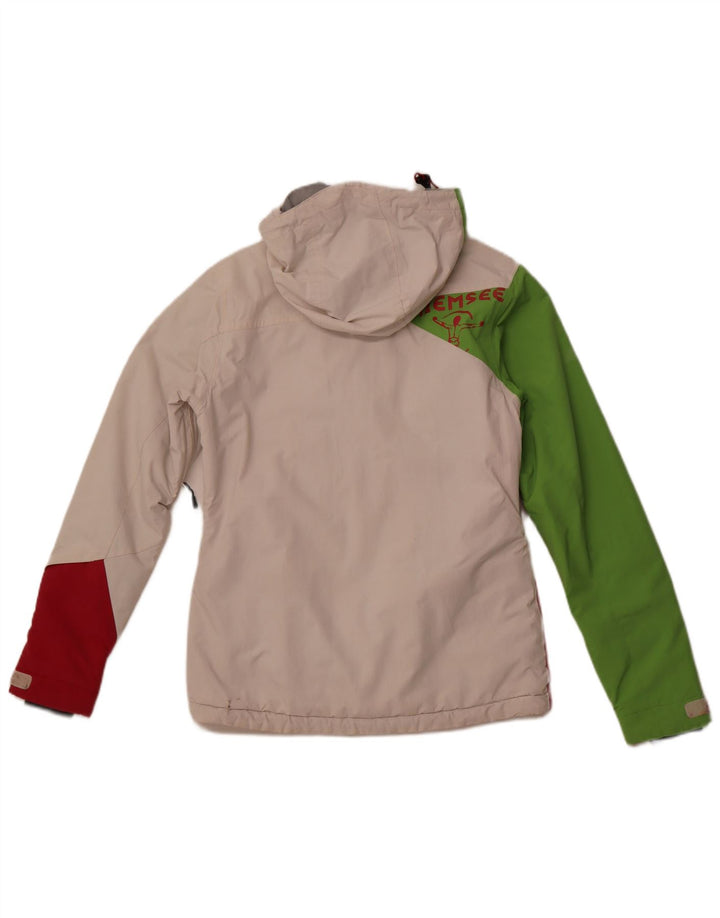 CHIEMSEE Ženska vjetrovka s kapuljačom UK 6 XS Bijela boja