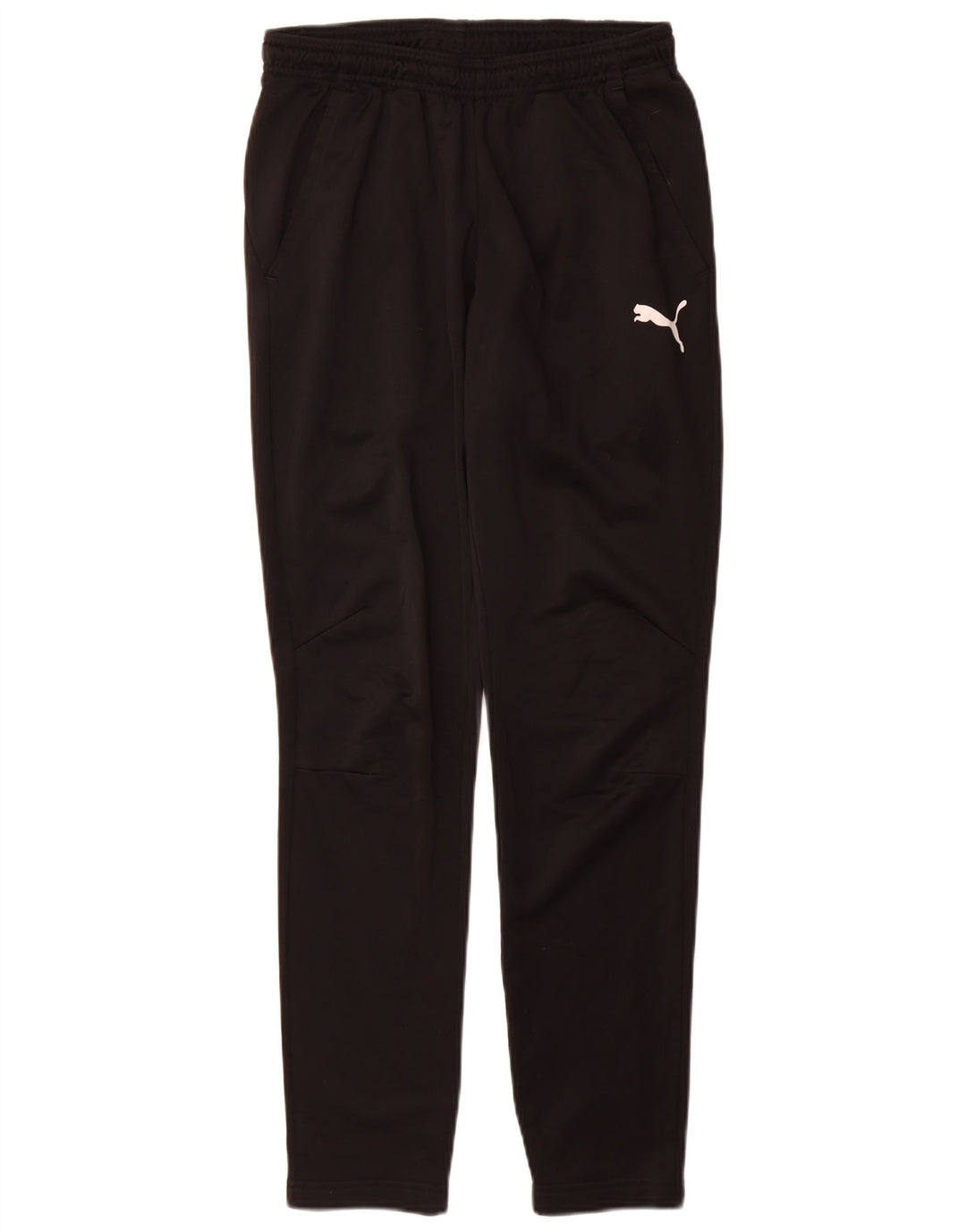 Puma muške trenirke male crne poliesterske hlače