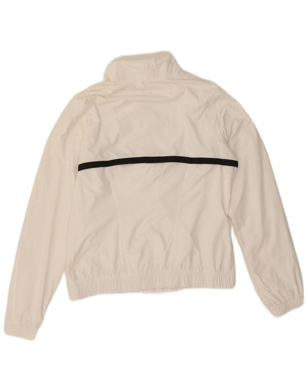 Nike ženska gornja jakna za trenirku UK 14 Medium White Colourblock poliester