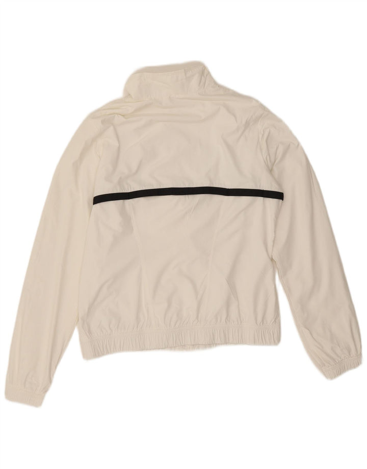 Nike ženska gornja jakna za trenirku UK 14 Medium White Colourblock poliester