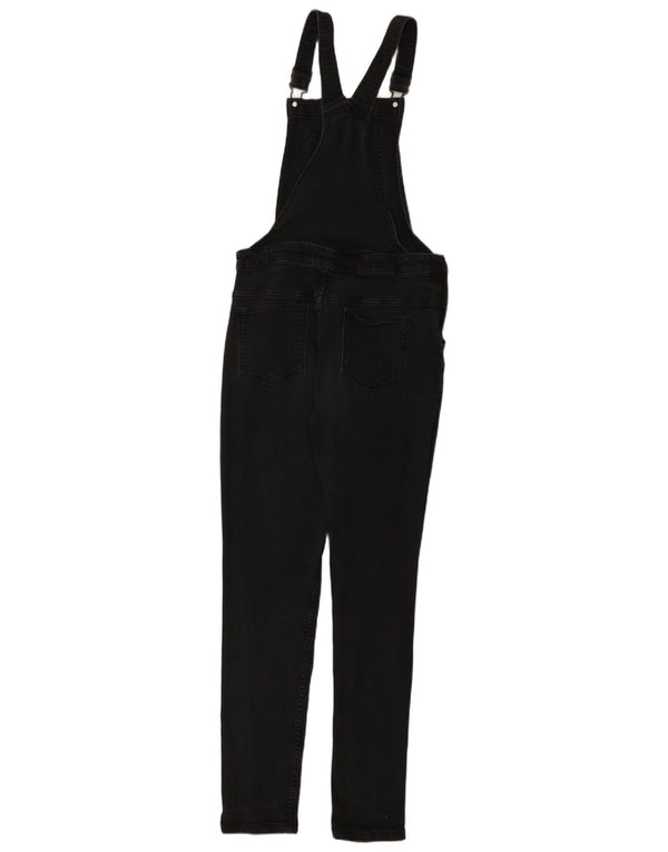 Traperice Marks & Spencer Dungarees za djevojčice 14-15 godina W30 L29 crni pamuk