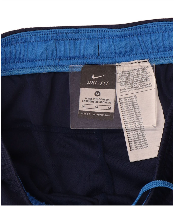 Nike Dri Fit sportske kratke hlače srednje tamnoplave boje od poliestera