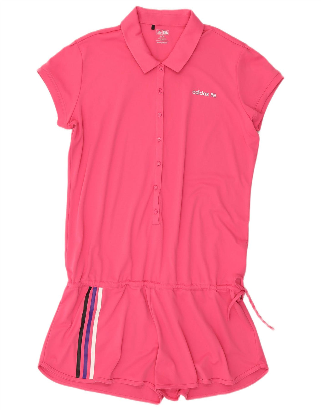 Ženska kombinezona Adidas UK 18 XL ružičasti poliester