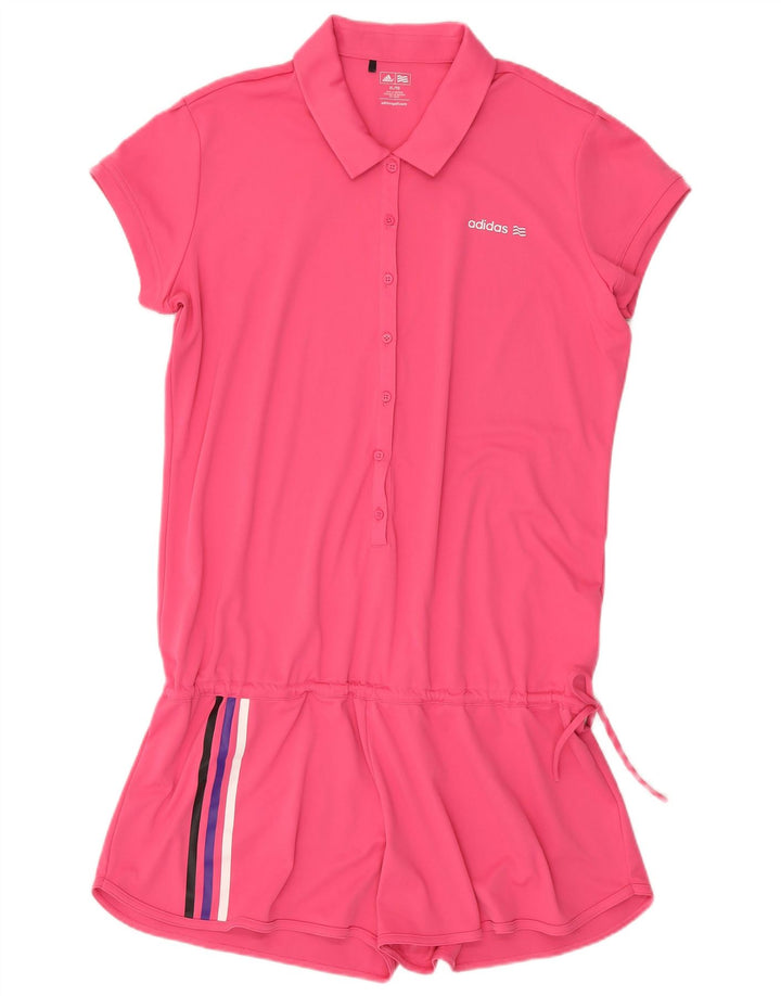 Ženska kombinezona Adidas UK 18 XL ružičasti poliester
