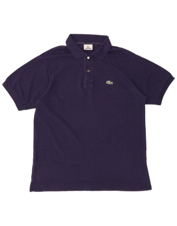 LACOSTE muška polo majica veličine 4, srednje tamnoplavi pamuk