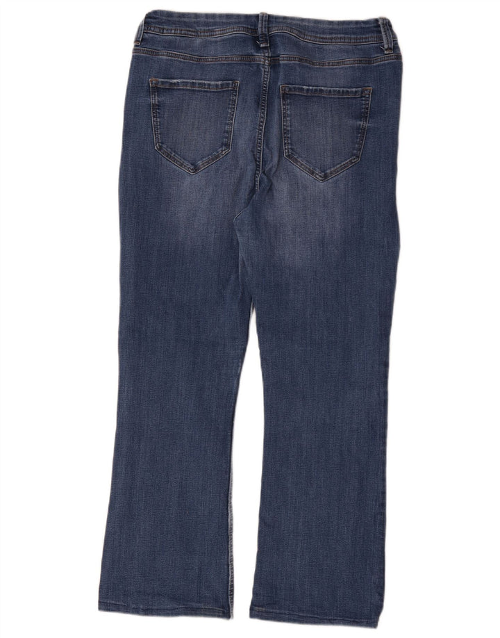 Ženske traperice Marks & Spencer Bootcut W32 L26 plavi pamuk