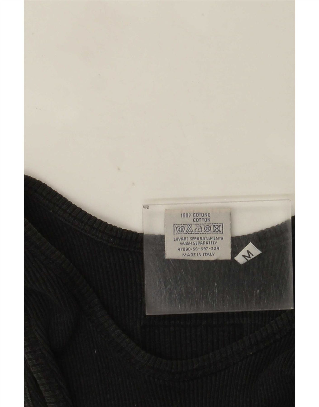 Levi's ženski prsluk UK 12 srednji crni pamuk